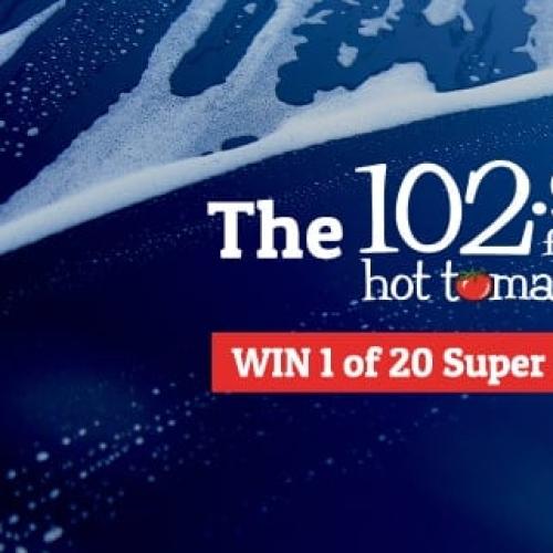 Win 1 of 20 Super Carwashes at Hoppy’s Handwash Cafe with The Playlist