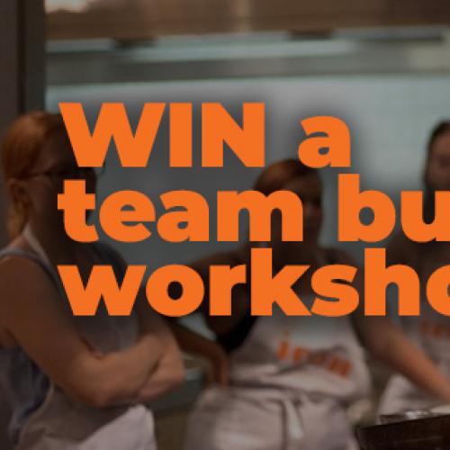 Win a team building workshop at Icon the Cookery School