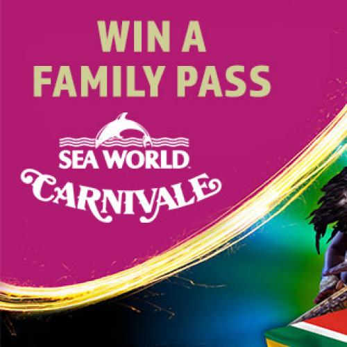 Win tickets to Sea World Carnivale