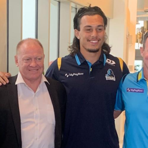 Tino Fa’asuamaleaui unveiled as Gold Coast Titans captain