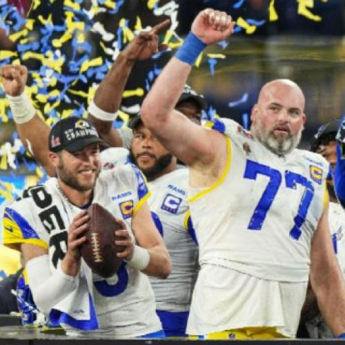 Los Angeles Rams win the Super Bowl