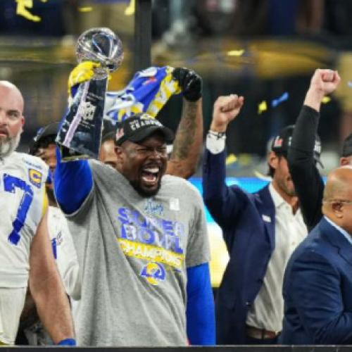 Los Angeles Rams win the Super Bowl