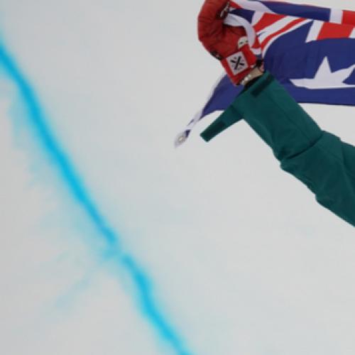 James takes silver in Olympic halfpipe