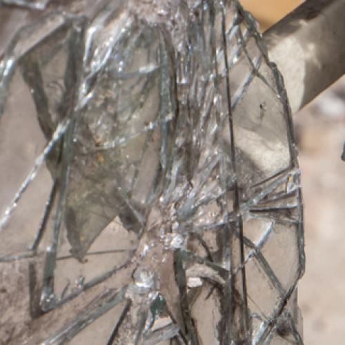 Man charged with causing $80K worth of damage to Logan school