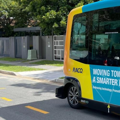 WATCH: A Driverless bus has hit the road at Main Beach
