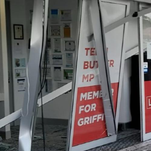 Car hits Labor MP Butler’s Brisbane office