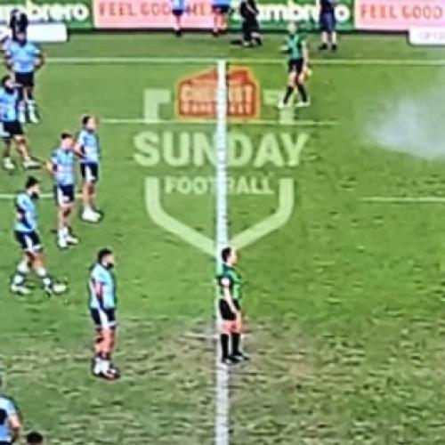 NRL protest pitch invader jailed in Sydney
