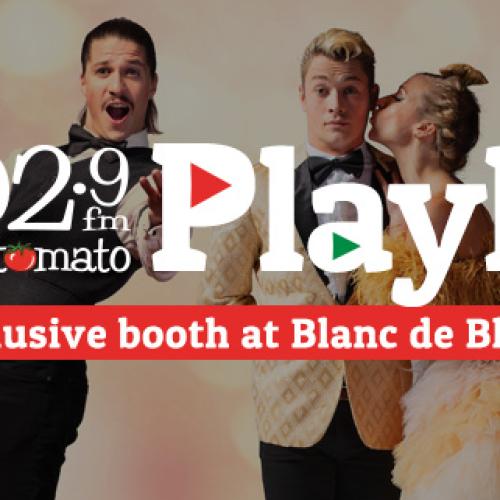 Winner of an exclusive booth at Blanc de Blanc Encore with The Playlist!
