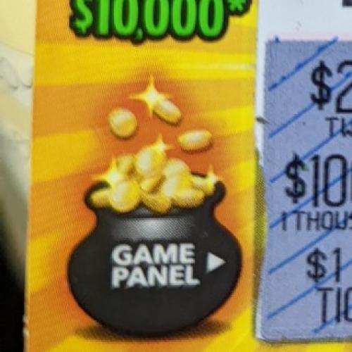 Lucky Gold Coaster turns $1 Scratchie into $10,000!