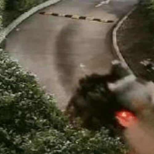 Three fast-food outlets robbed by pair on motorbike