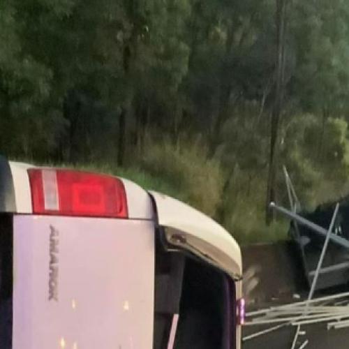 M1 smash causing delays for northbound motorists
