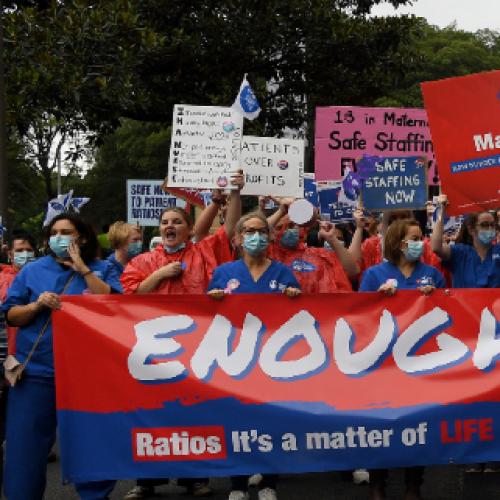 NSW faces nurse walkout, train slowdown