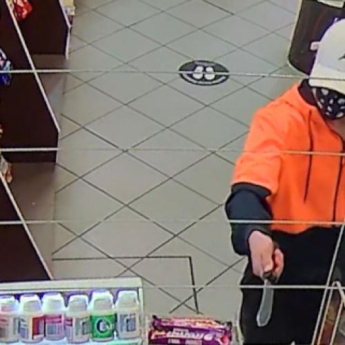 WATCH: Frightening Gold Coast armed hold-up caught on CCTV