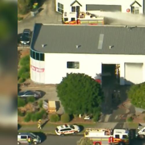 Fire breaks out at workshop in Burleigh Heads