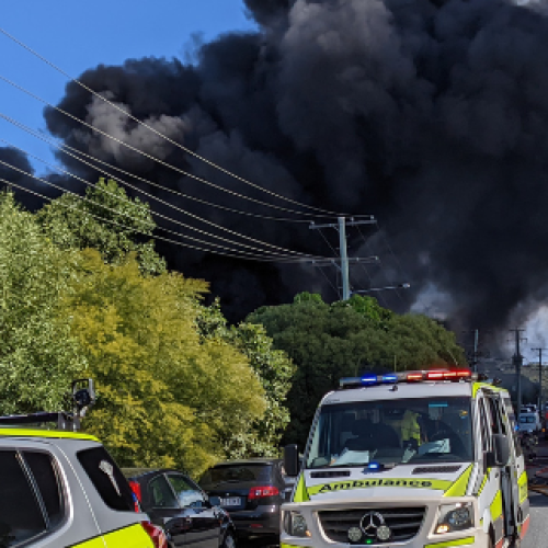 Gold Coast creek contaminated following huge industrial blaze