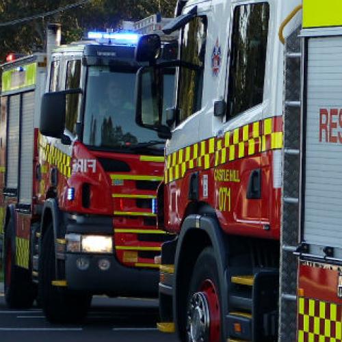 Firey’s battling massive unit blaze in Tweed Heads
