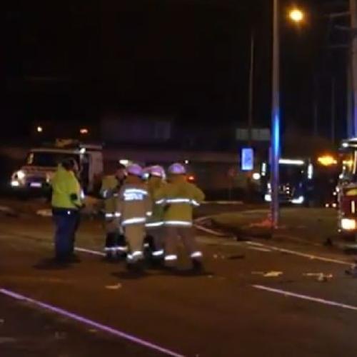 Man still critical after shocking crash in Southport
