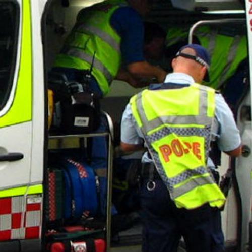 Motorcyclist killed in collision with school bus