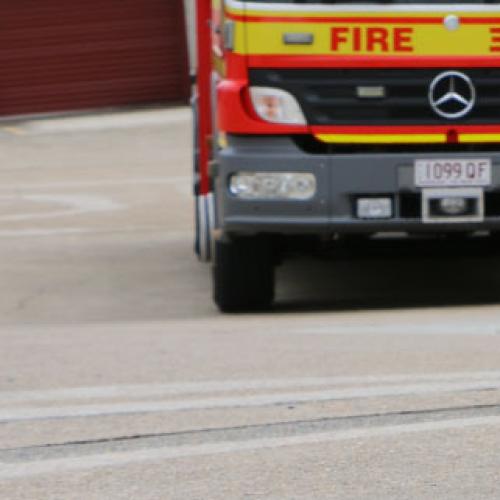 Firefighters battle Gold Coast shed blaze