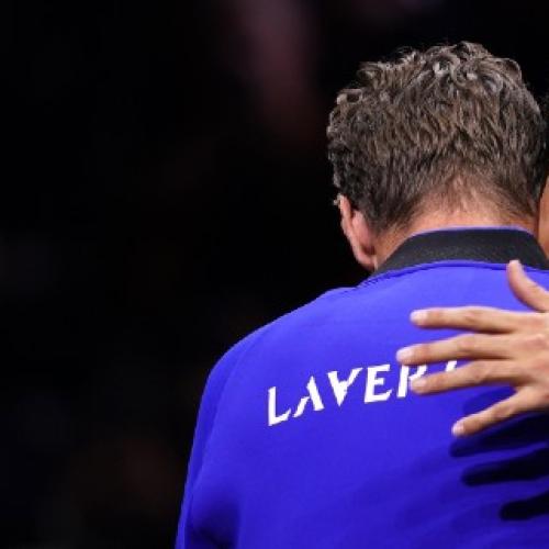 Federer ends career with doubles loss