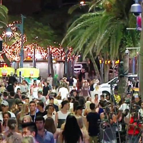 DAY 6: Seven Schoolies hospitalised as celebrations near end