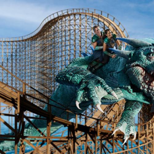 Be one of the first to ride the brand-new Leviathan at Sea World!