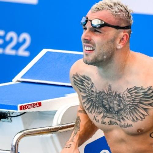 Chalmers shines in world record relay swim