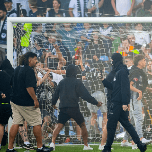 More charges over A-League pitch invasion