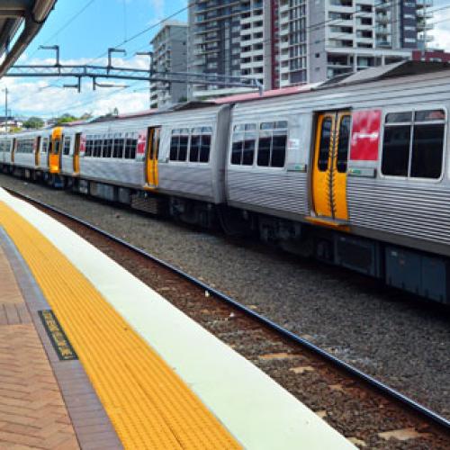Early morning delays after cyclist hit by train