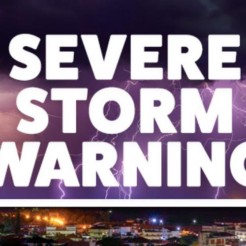 Severe storm warning issued for the Gold Coast