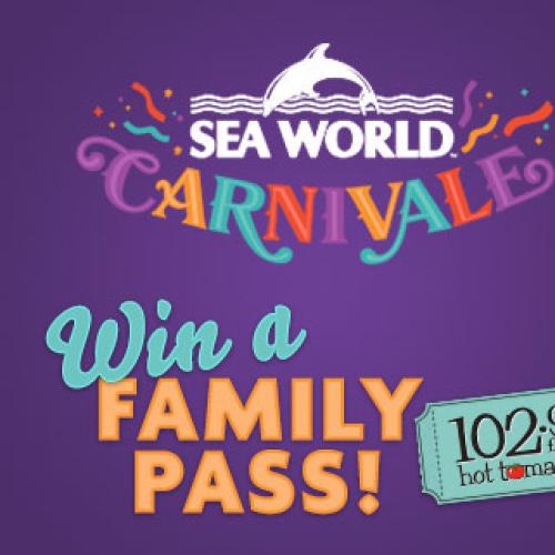 Win a family pass to Sea World Carnivale