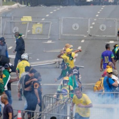 Brazil removes governor over protests
