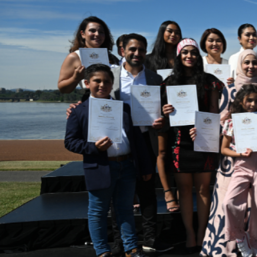 New citizens and invasion rallies in focus