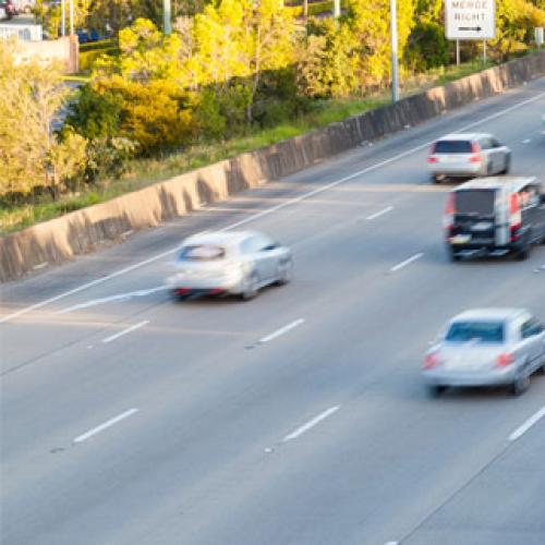 Truck flees accident after car sideswiped on M1