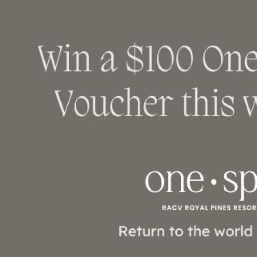 Win a $100 voucher to One Spa this weekend!