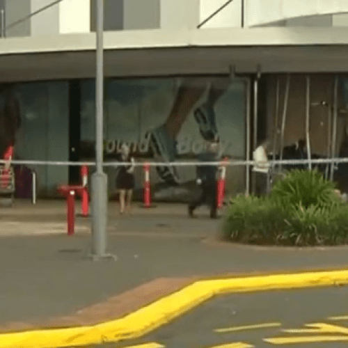 Manhunt continues after Harbour Town targeted in brazen ram raid