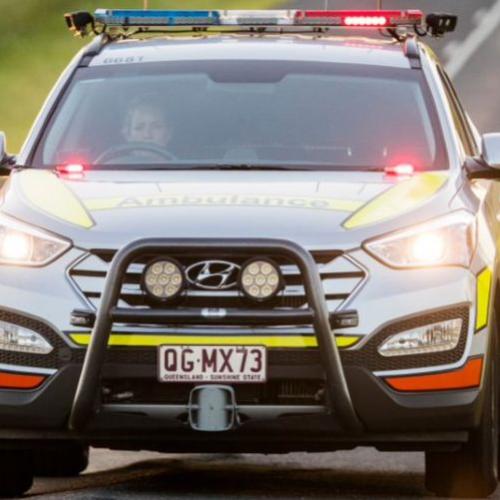 Stolen Mercedes found crashed down embankment in rural Gold Coast