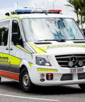 Man fighting for life after car crashes into tow truck