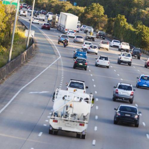 GC TRAFFIC: Early morning chaos after truck and car collide on M1