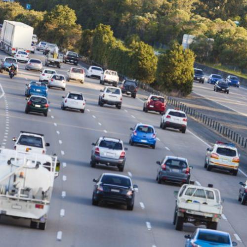GC TRAFFIC: Early morning chaos after truck and car collide on M1