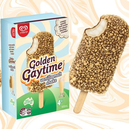 Vanilla Lovers Rejoice! Golden Gaytime Launches New Vanilla Malt Shake Flavour!