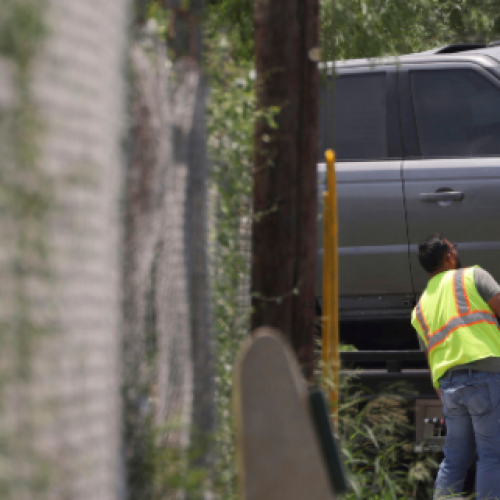 Driver held after seven pedestrians killed in US crash