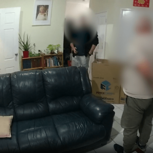WATCH: 71-year-old man allegedly attempting to meet child in Brisbane arrested by Argos