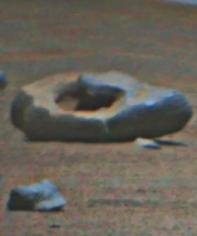 Large Doughnut Found on Mars