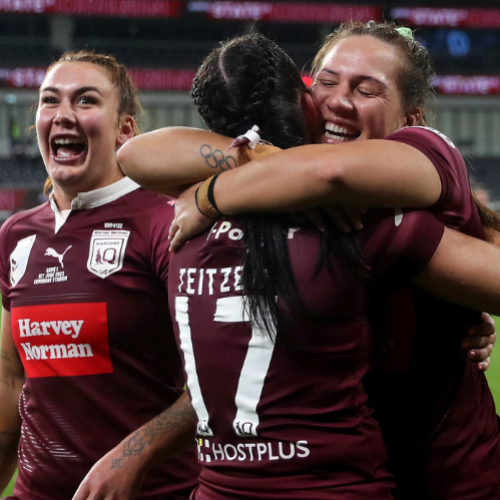 Maroons triumph in first game of Women's Origin series
