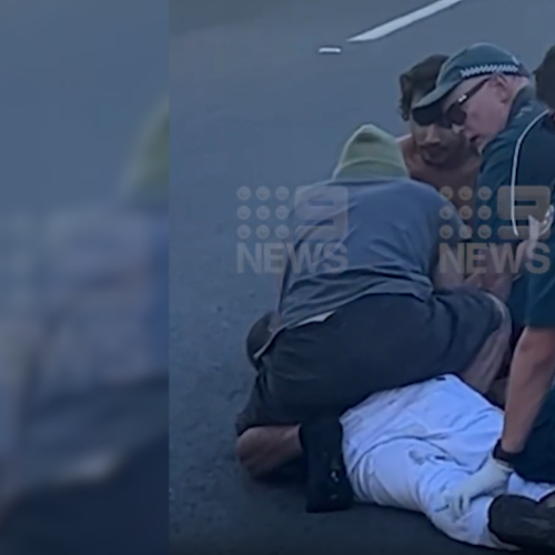 Man arrested after tinny set alight on Gold Coast canal