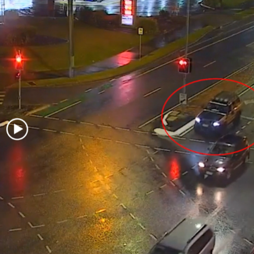 WATCH: Police hunting driver after man stabbed in Southport