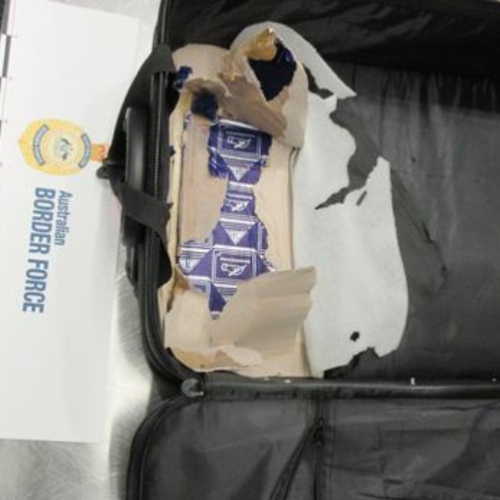 Elderly man busted with 2kg heroin stash in suitcase at Aussie airport