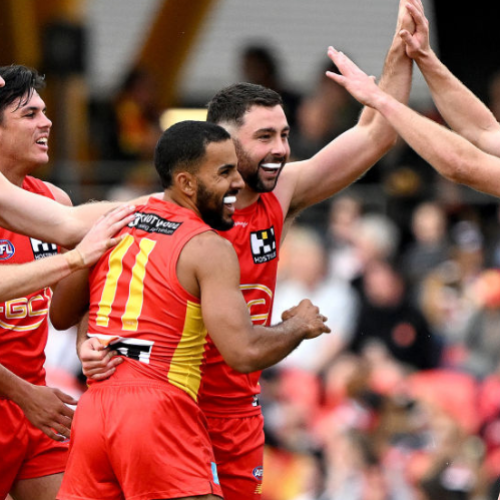 Emotional AFL win no sugar hit for Gold Coast: King