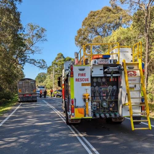 Man seriously injured after trucks, car collide on Gold Coast